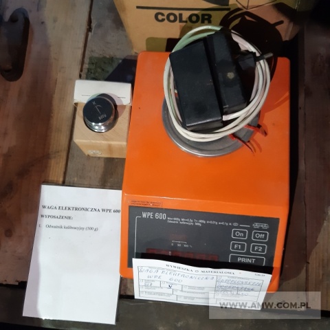 Sprzęt MPS - pakiet zawierający 26 poz. asort. (wg oddzielnego wykazu), w tym m.in.: waga elektroniczna, pompy monoblokowe, zawory bezpieczeństwa, wkłady filtracyjne itp. 